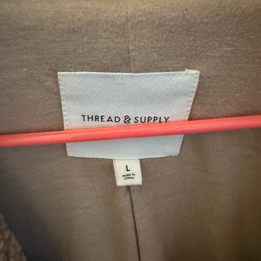 Cozy Beige Teddy Coat - Picture 4 of 5